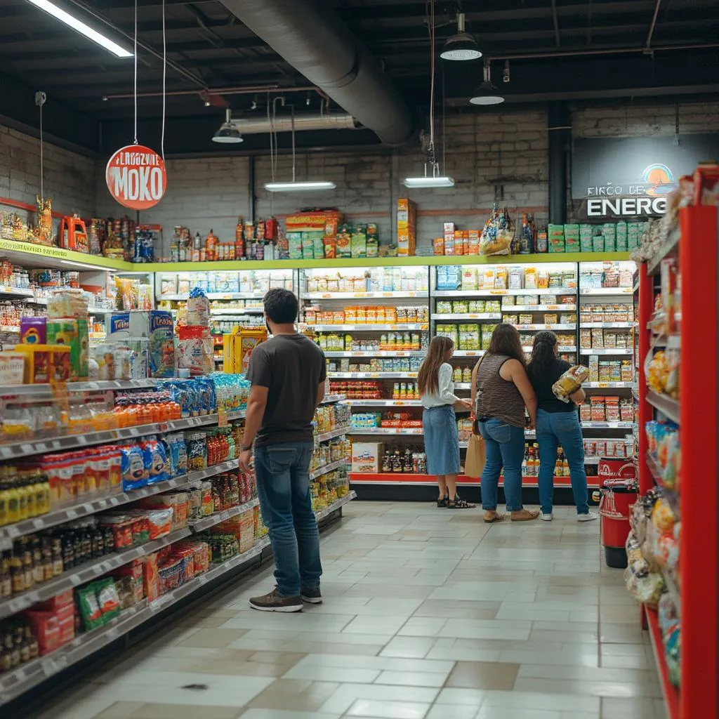 Interior de tienda Full